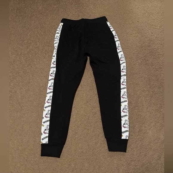Peanuts Black Joggers with Colorful Logo - Picture 2 of 2